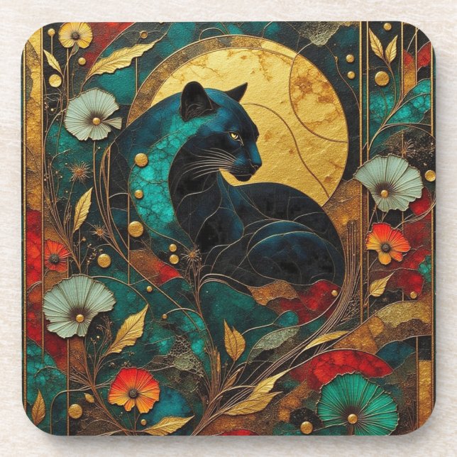 Cloisonné Getränkeuntersetzer (Vorderseite)