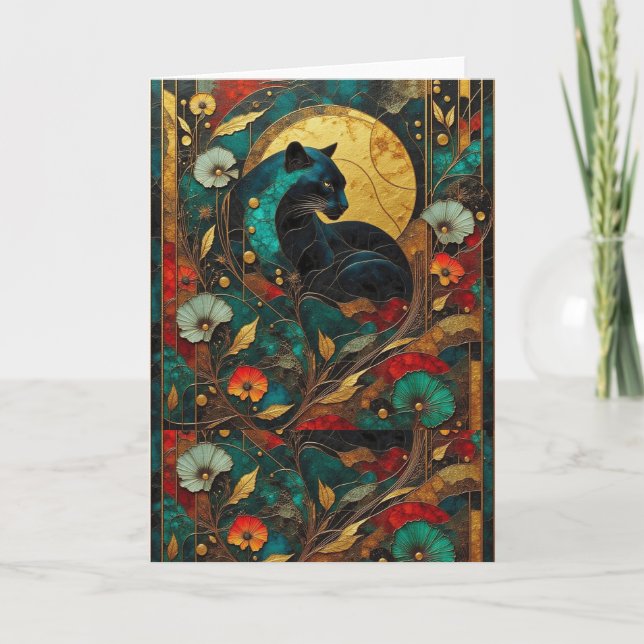 Cloisonné Karte (Vorderseite)