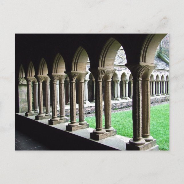 Cloisters, Abtei Iona Postkarte (Vorderseite)