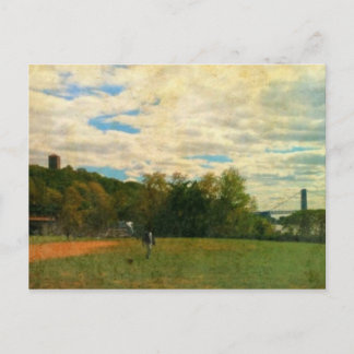 Cloisters und George Washington Bridge Postkarte