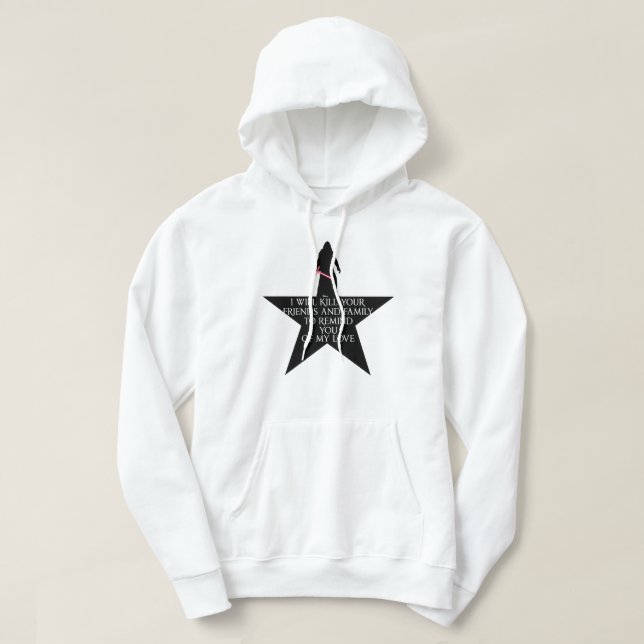 Clone 4 i wird Ihren Freund und Ihre Familie töten Hoodie (Design vorne)