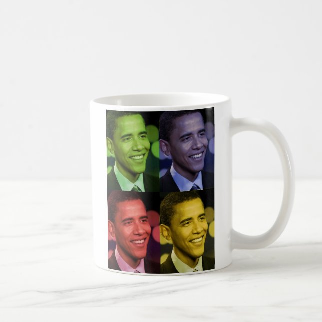 clors, Obama 08 Kaffeetasse (Rechts)