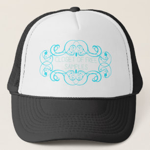 Closet of Free Samples Blue Line Truckerkappe