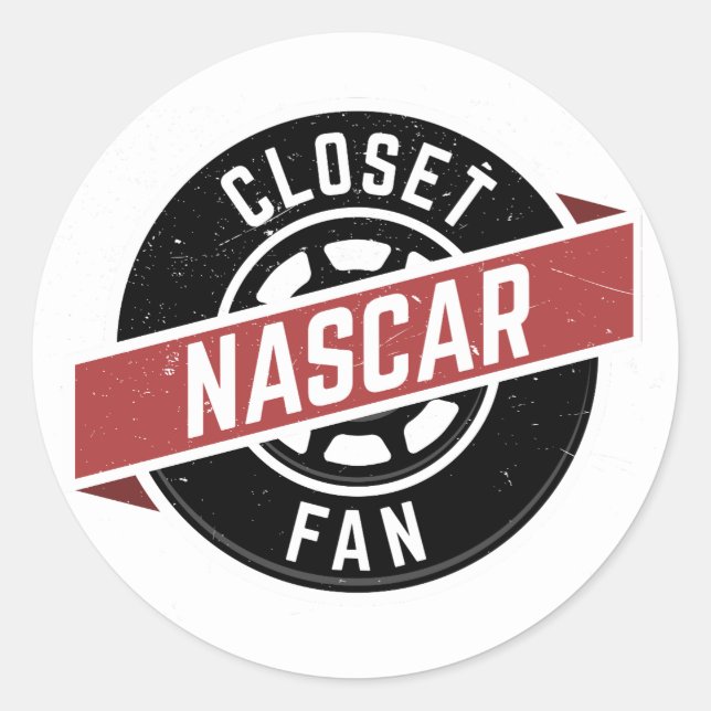 ClosetNASCARFan Sticker (Devant)