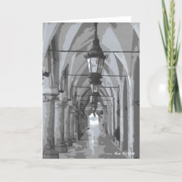 Cloth Hall Kraków, Pologne Cartes pliées