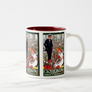 Clothesbook 40: Frühjahr und Sommer 1917 Zweifarbige Tasse