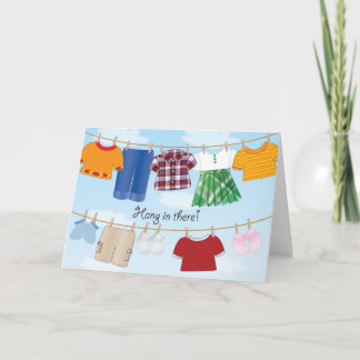Clothesline - Carte de voeux