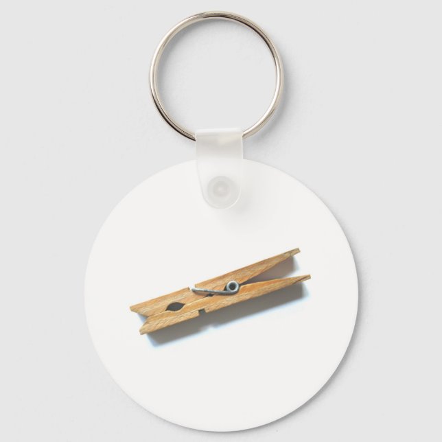clothespin schlüsselanhänger (Vorderseite)