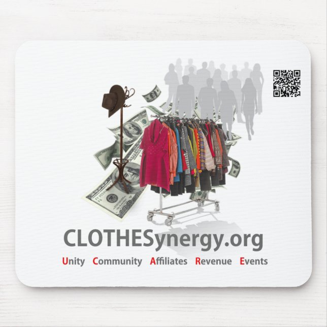 CLOTHESynergy - Maus-Pad Mousepad (Vorne)