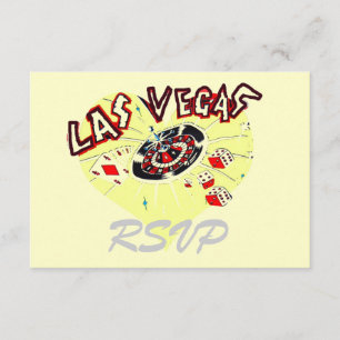 Clôture de réponse d'invité de Las Vegas RSVP
