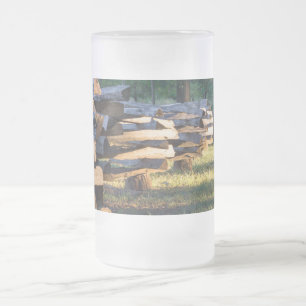 Clôture du rail fendue Vitre givrée Mug