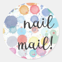Clou Mail ! Autocollant