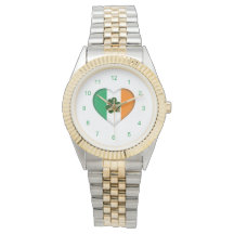 Clou mit Irish Heart Kleeblatt Watch