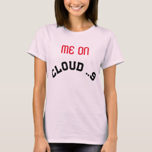 "Cloud 9 Bliss : T-shirt femme rose pâle"
