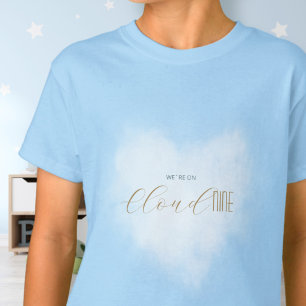 Cloud 9 Celestial Baby Shower großer Bruder Schwes T-Shirt