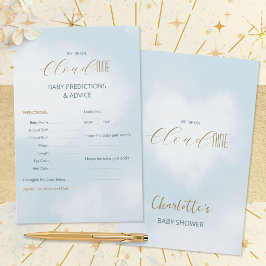 Cloud 9 Celestial Baby Shower Vorhersagen & Ratsch