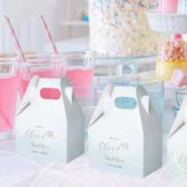 Cloud 9 Himmlisches Baby-Blau-Baby Shower Geschenkschachtel