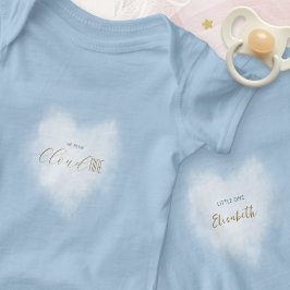 Cloud 9 Himmlisches Blau Baby Shower Strampler