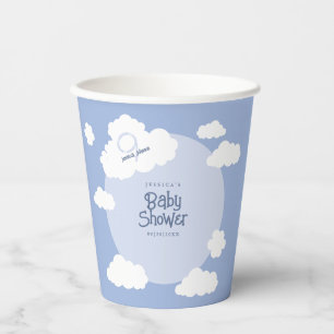 Cloud 9 Nine Baby Dusche Whimsikisches Party Niedl Pappbecher