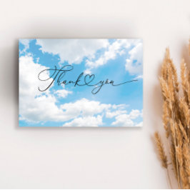 Cloud 9 Wedding Dankeschön Card Dankeskarte