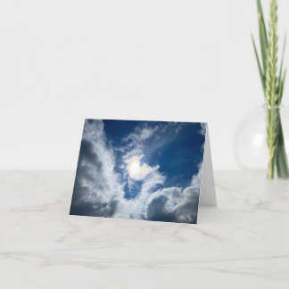Cloud and Sun #3 Karte