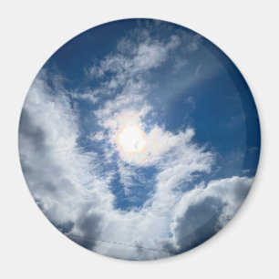 Cloud and Sun #3 Magnet
