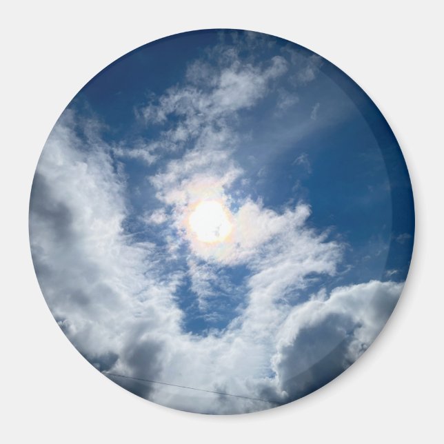 Cloud and Sun #3 Magnet (Vorne)