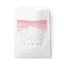 Cloud Baby sprinkink Aquarell vielen Dank