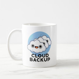 Cloud Backup Funny Computer Weather Puff Kaffeetasse
