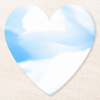 Cloud Blume Paper Untersetzer