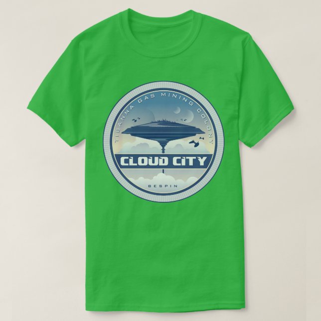 Cloud City T-Shirt (Design vorne)