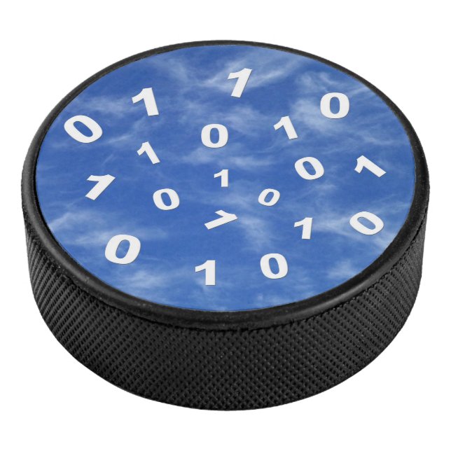 Cloud-Computing-Daten Eishockey Puck (3/4)