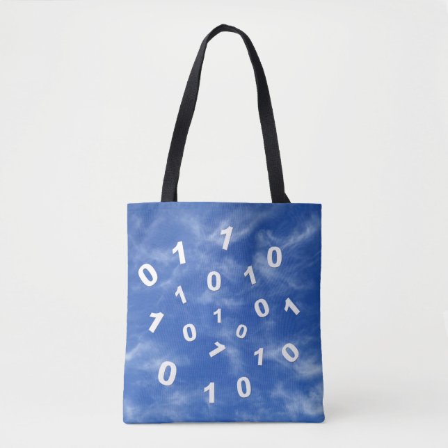 Cloud-Computing-Daten Tasche (Vorderseite)