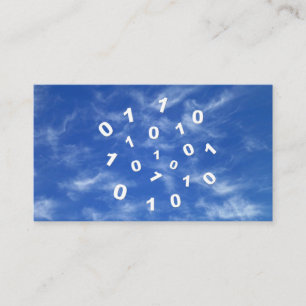 Cloud-Computing-Daten Visitenkarte