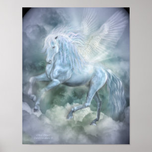 Cloud Dancer Fantasy Art Poster/Print Poster