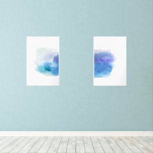 Cloud d'aquarelle Abstraite minimaliste