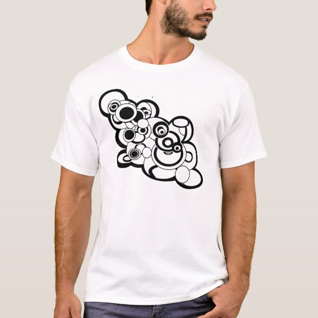 Cloud Design T - Shirt (Vorderseite)