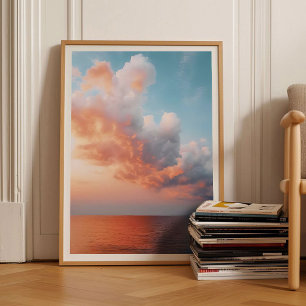 Cloud-Druck Himmelposter Sky Print Moody Print Son Poster