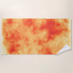 Cloud-Effekt des Red Star Clusters Strandtuch