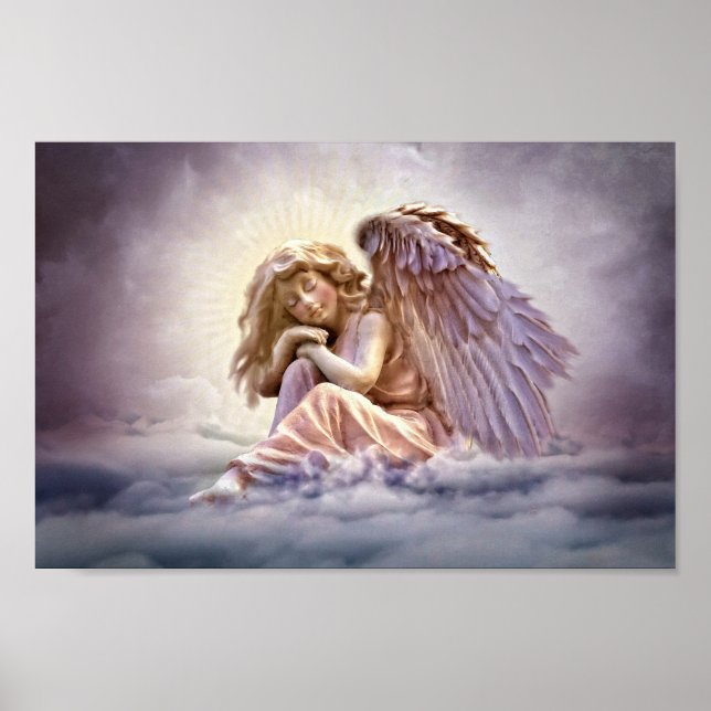 Cloud-Engelposter Poster (Vorne)