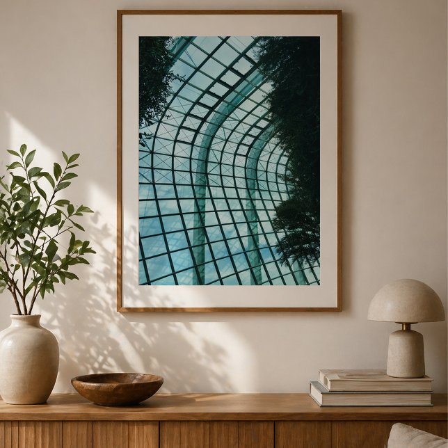 Cloud Forest Glass Conservatory Roof Poster (Von Creator hochgeladen)