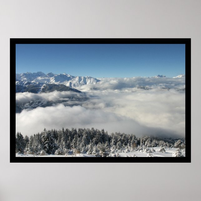 Cloud Forest Weihnachten Poster (Vorne)