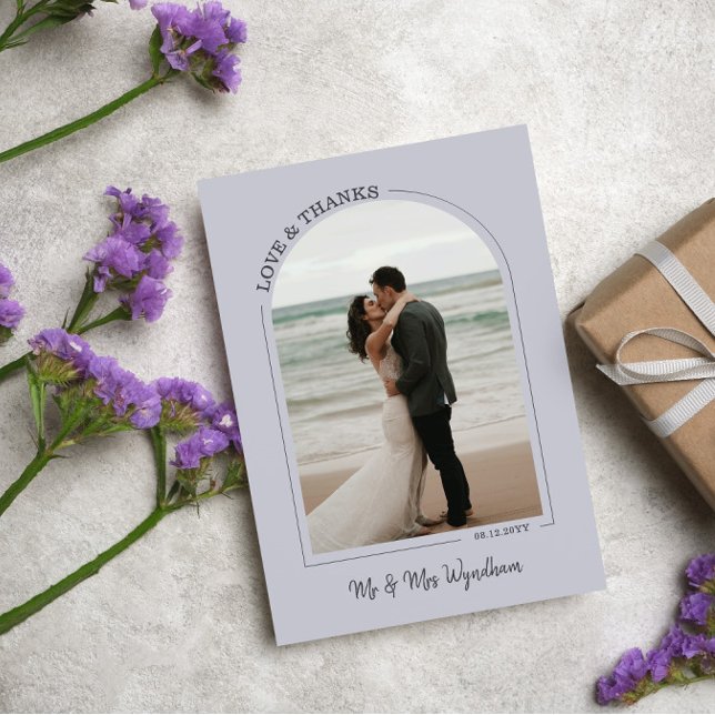 Cloud Gray Arch Wedding Foto Liebe & Danke (Von Creator hochgeladen)