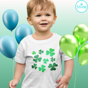 Cloud Kleeblatt Irland Irish Niedlich St Patricks Kleinkind T-shirt