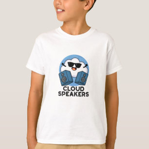 Cloud Lautsprecher Funny Weather Pub T-Shirt
