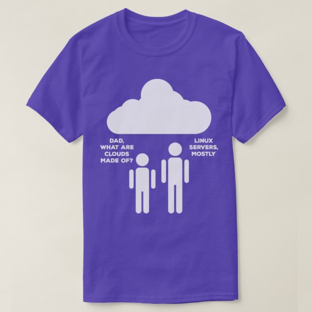 Cloud Linux T-Shirt (Design vorne)