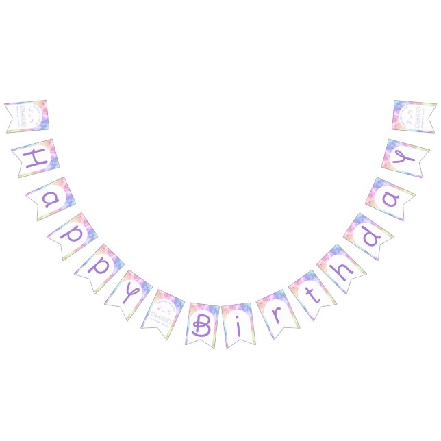 Cloud Neuf Bannière d'anniversaire joyeuse - Aquar (Tout)