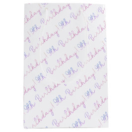 Cloud Nine 9th Birthday Geschenktasche - Pastel Ty Mittlere Geschenktüte
