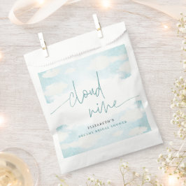 Cloud Nine Blue and White Brautparty Geschenktütchen