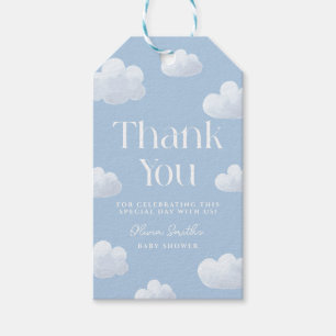 Cloud Nine Blue Cloud Baby Dusche Geschenkanhänger